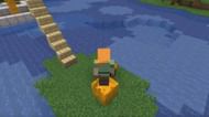 Honey blocks can be a player's best friend when descending a tall structure in the game (Image via Mojang)